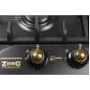 Газовая варочная панель ZorG Technology BP5 FD rustical + black (EMY)